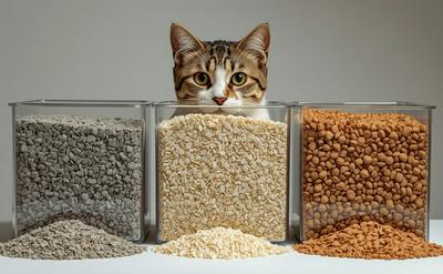 貓砂挑選全指南：礦砂、豆腐砂、木屑砂優缺點深度解析與無痛換砂技巧